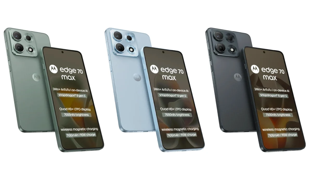 موتورولا از گوشی Edge 70 Max رونمایی کرد