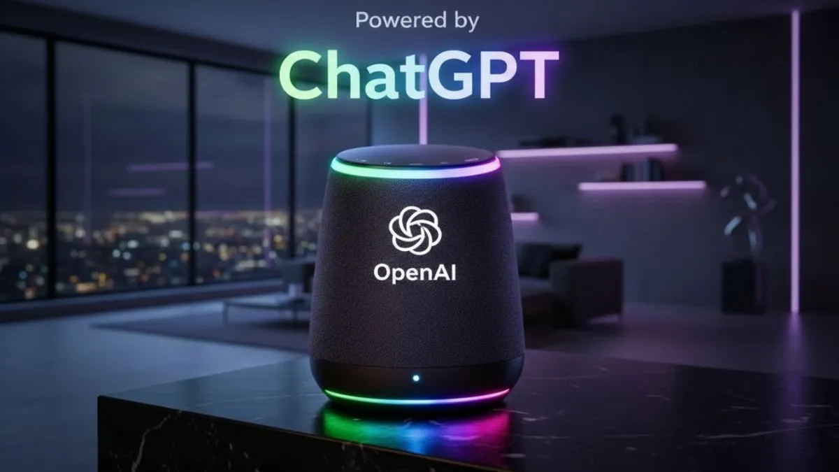 کانسپت اسپیکر هوشمند OpenAI با هوش مصنوعی ChatGPT
