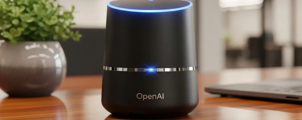 اسپیکر هوشمند OpenAI با ChatGPT احتمالاً تا پایان سال ۲۰۲۶ معرفی می‌شود 