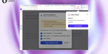 اپرا از قابلیت Paste Protect برای مقابله با حملات کلیپبورد رونمایی کرد