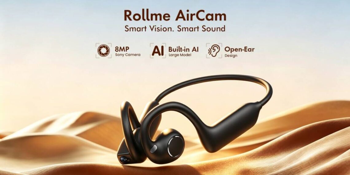 رولمی از هدست AirCam با دوربین ۸ مگاپیکسلی رونمایی کرد