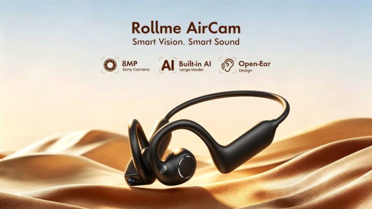 رولمی از هدست AirCam با دوربین ۸ مگاپیکسلی رونمایی کرد