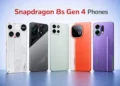گوشیهای مجهز به تراشه Snapdragon 8s Gen 4