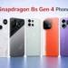 گوشی‌های مجهز به تراشه Snapdragon 8s Gen 4
