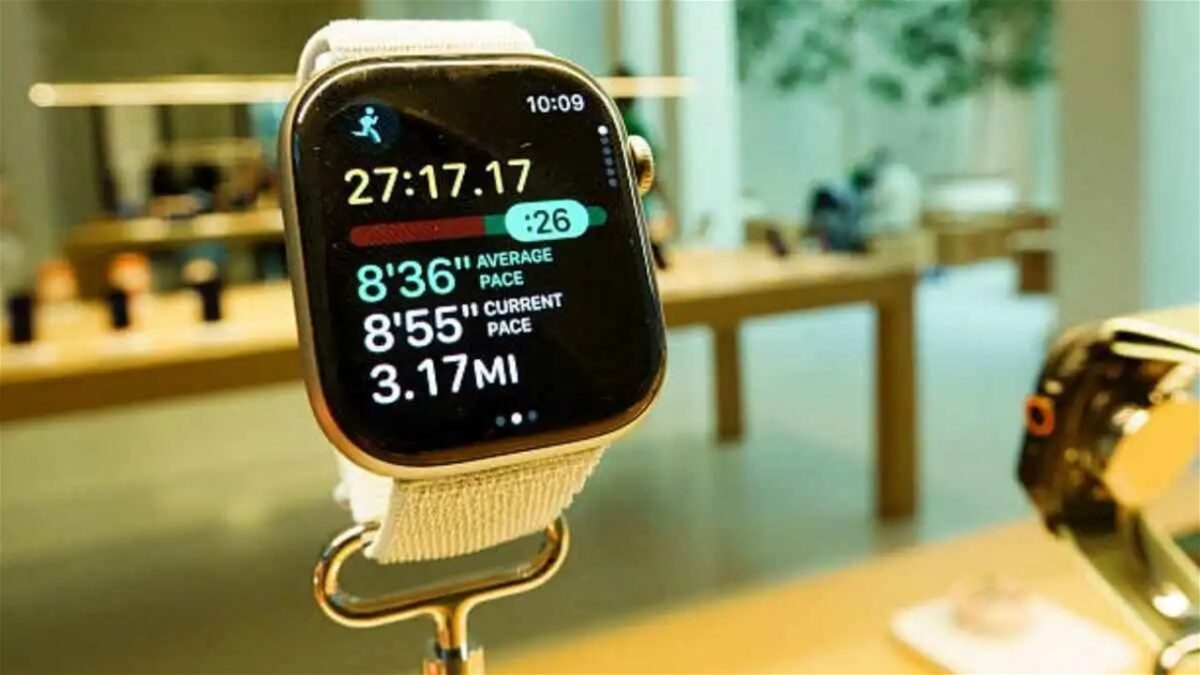 نمایش میزان کالری مصرفی روی صفحه Apple Watch 