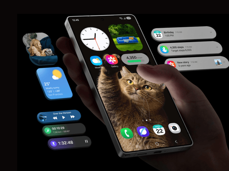 رابط کاربری One UI 9 سامسونگ با قابلیت‌های امنیتی جدید قفل صفحه