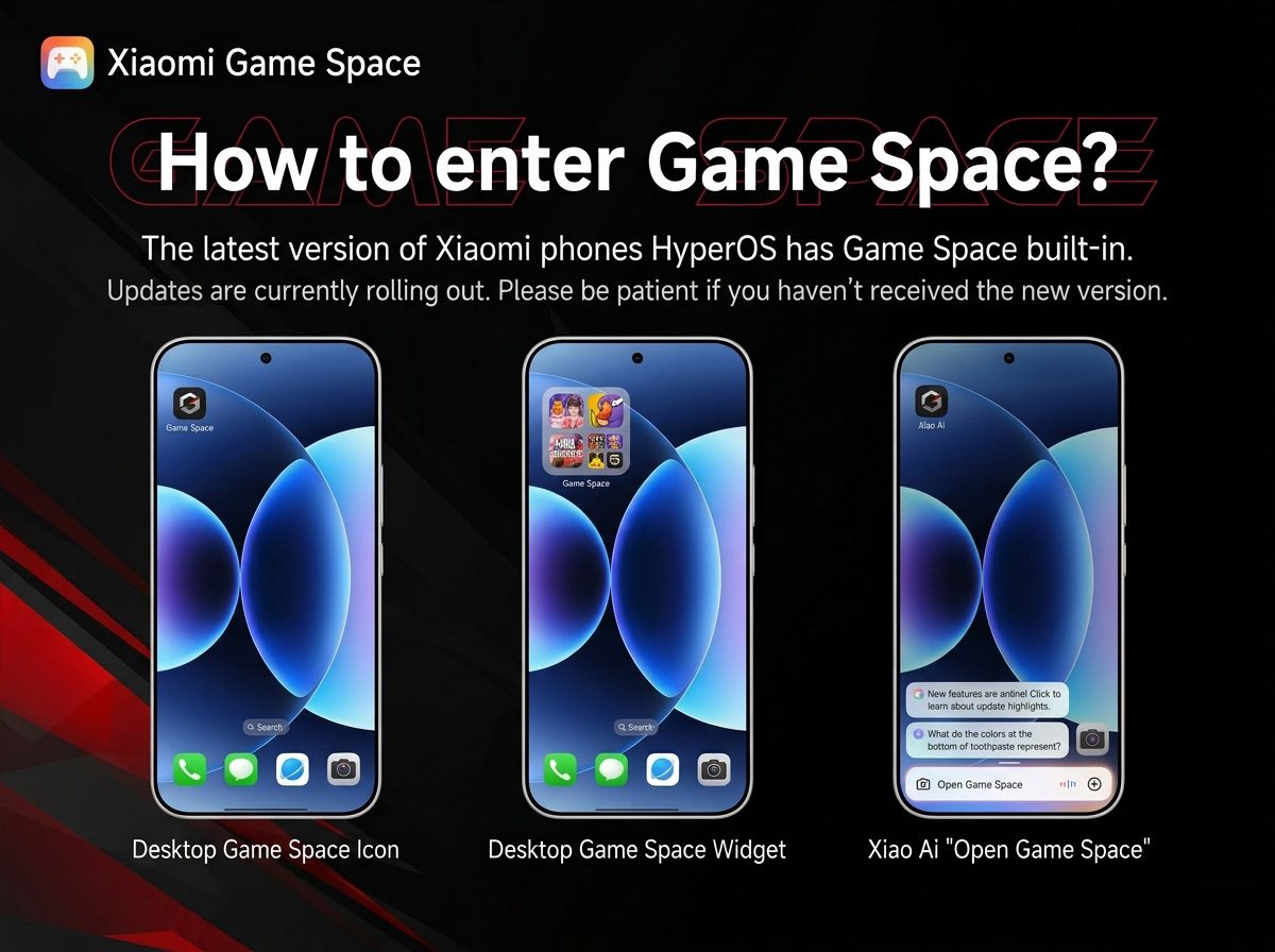 حالت‌های گیمینگ و تنظیمات عملکرد در Xiaomi Game Space