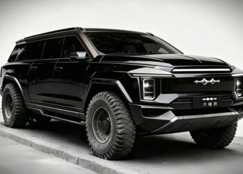 شاسیبلند پرچمدار BYD Tai 9 با طول ۵.۳ متر رونمایی شد
