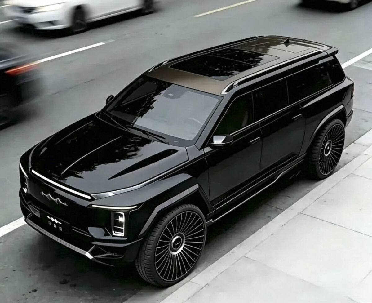 شاسیبلند پرچمدار BYD Tai 9 رونمایی شد