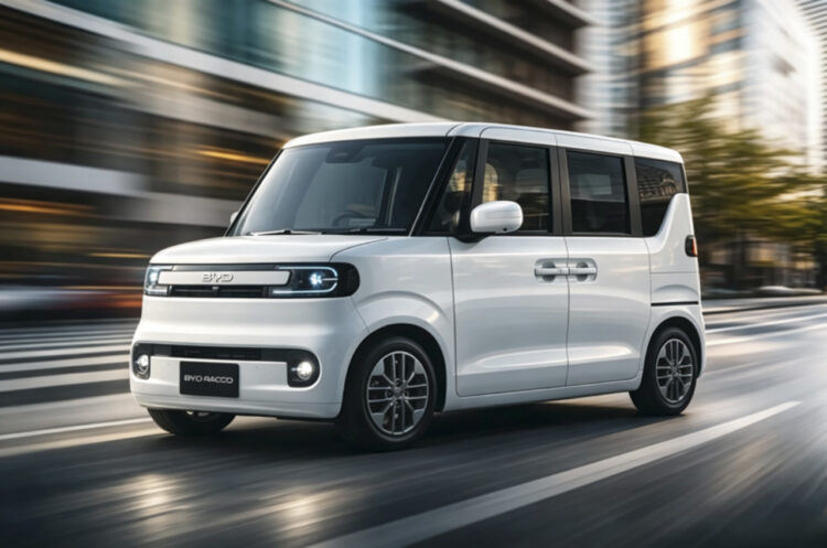 خودروی برقی BYD Racco به عنوان رقیب جدید سوزوکی و نیسان رونمایی شد
