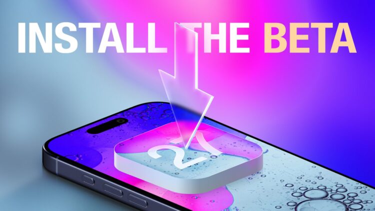 صفحه معرفی بتای عمومی iOS 27 روی آیفون