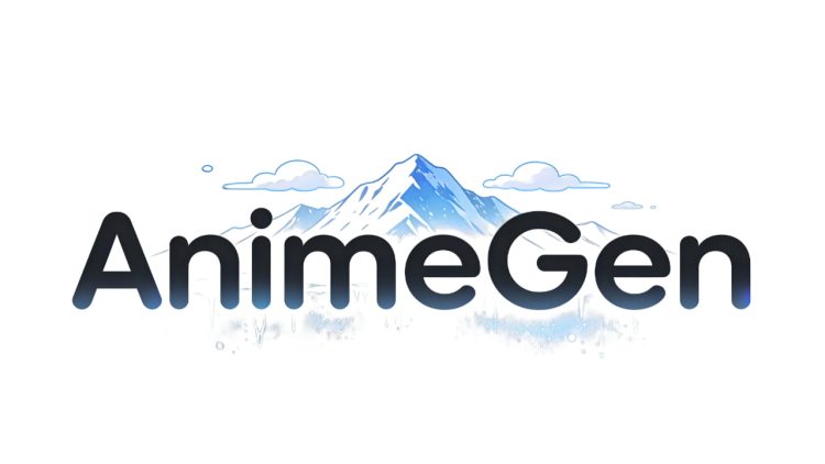 لوگوی سرویس هوش مصنوعی AnimeGen