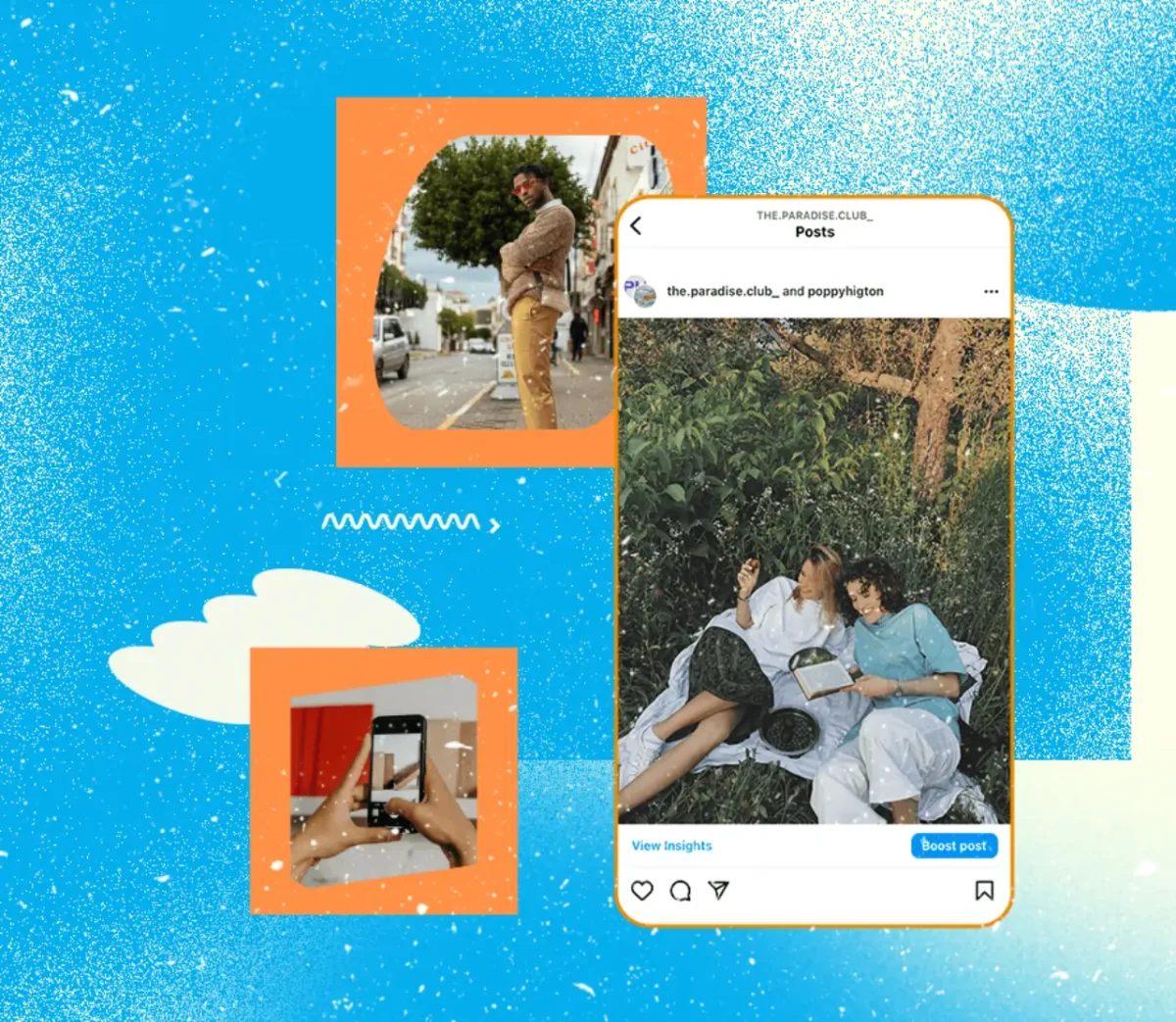 همکاری با پیج_های دیگر برای افزایش فالوور اینستاگرام