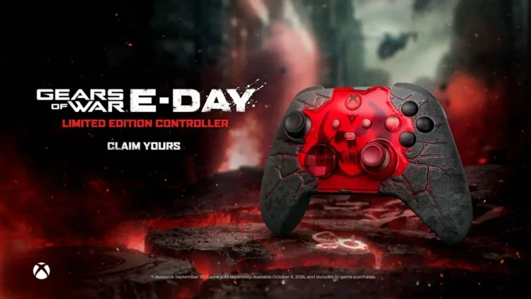 ایکس‌باکس کنترلر ویژه بازی Gears of War: E-Day را معرفی کرد
