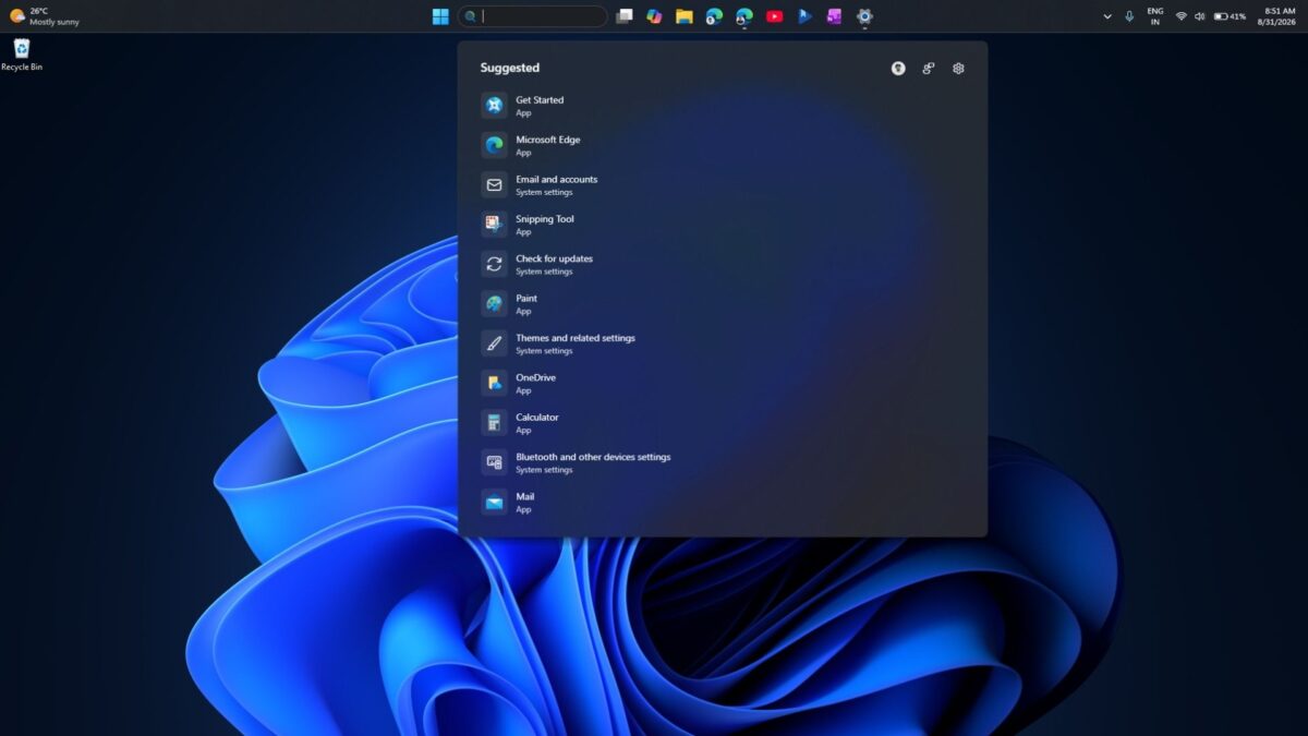 Search جدید ویندوز ارائه شد