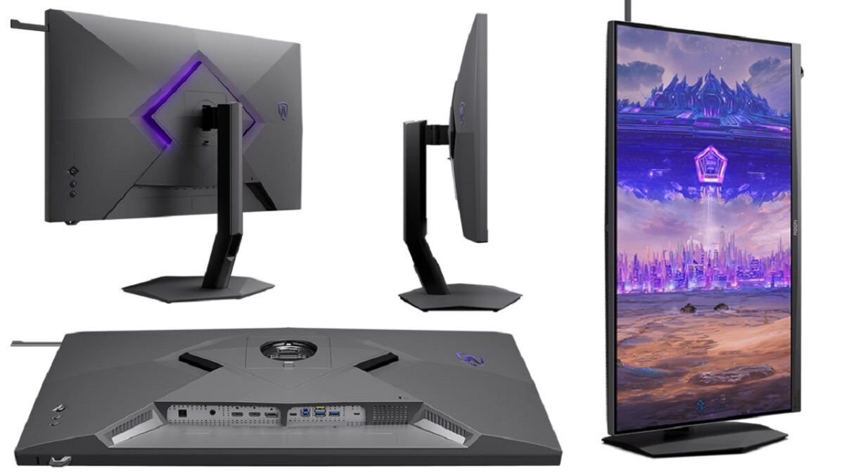 مانیتور Agon AGP327KG با نمایشگر 5K و فناوری G-Sync Pulsar معرفی شد