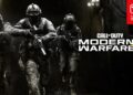 تصویر تبلیغاتی بازی Call of Duty: Modern Warfare 4 برای Nintendo Switch 2، با سه سرباز مسلح و لوگوی Nintendo Switch 2 در گوشه بالا.