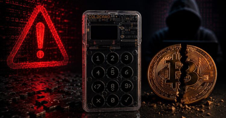 آسیبپذیری Coldcard اعتماد به کیفپولهای سختافزاری بیتکوین را تهدید می کند