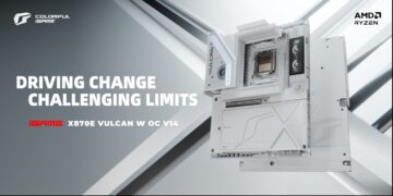 کالرفول مادربرد قدرتمند iGame X870E VULCAN W OC را معرفی کرد