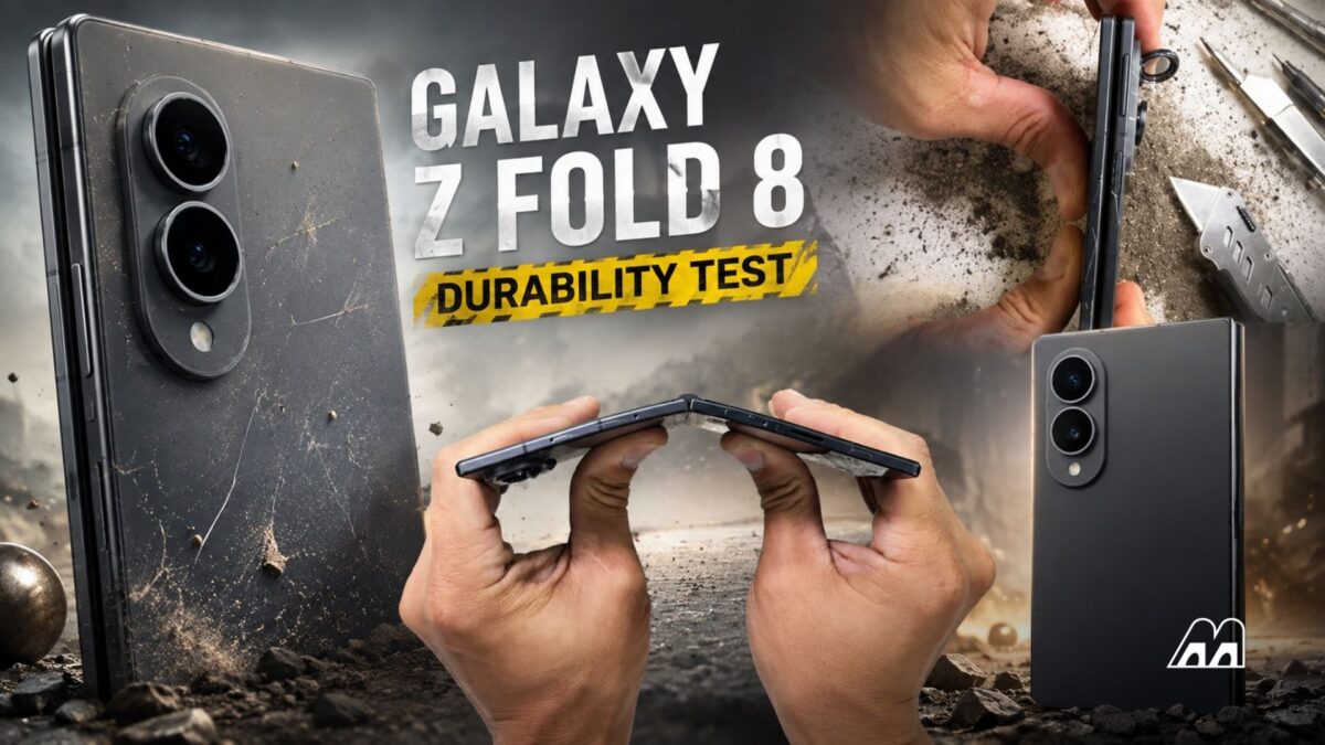 تست خم شدن گلکسی Z Fold 8 Ultra توسط JerryRigEverything