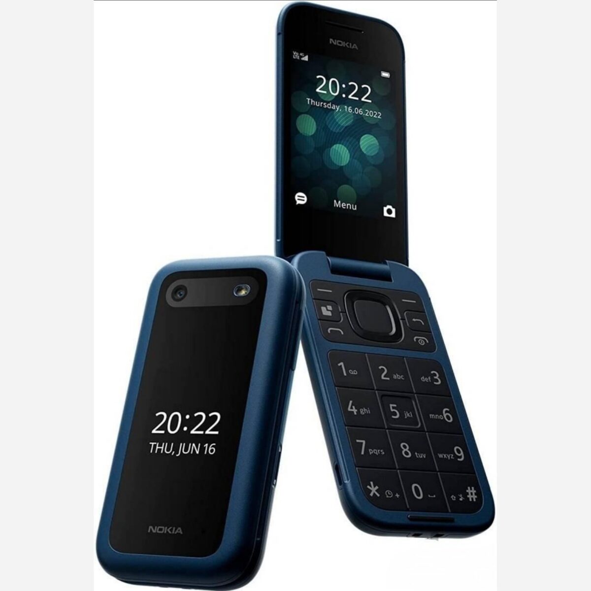 گوشی HMD 2760 Flip 4G با نمایشگر داخلی و نمایشگر بیرونی