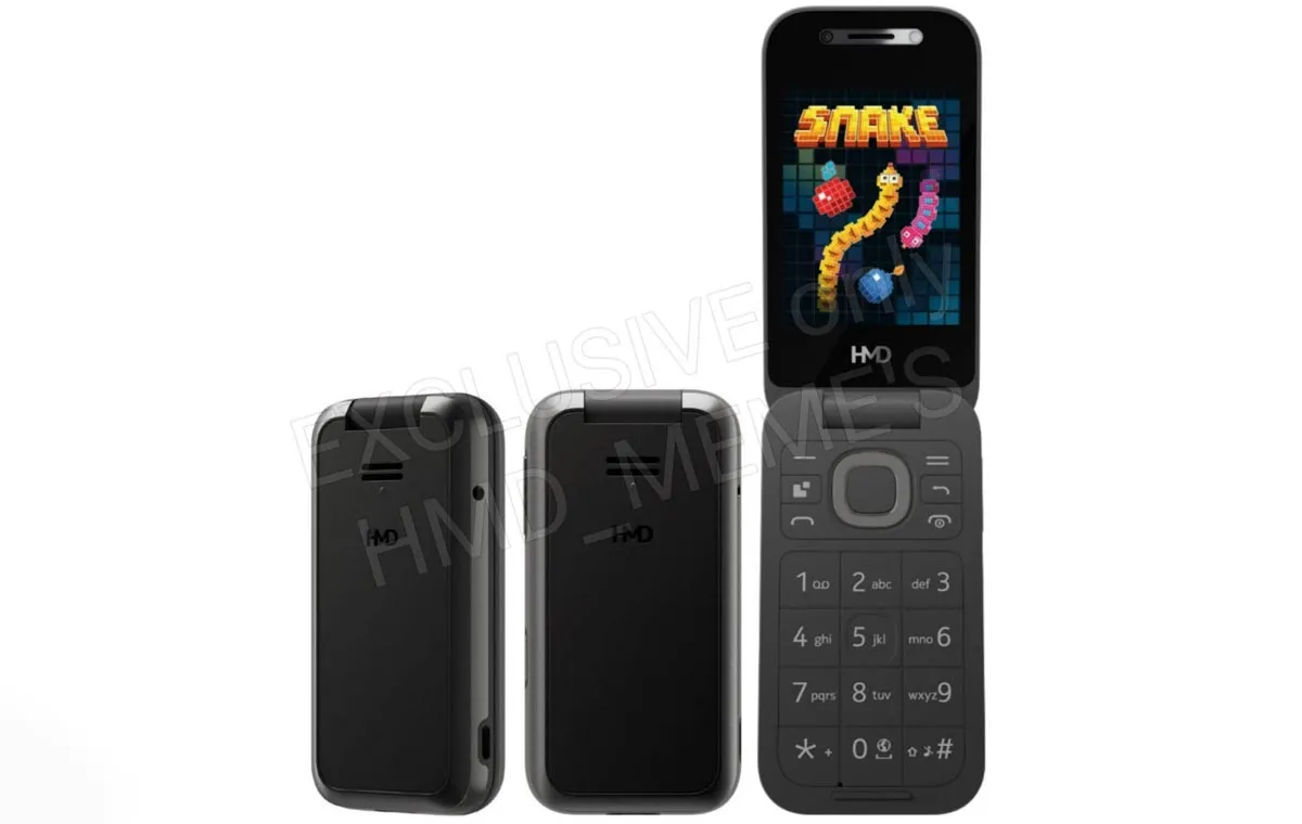 گوشی تاشو HMD 2760 Flip 4G با طراحی مشابه Nokia 2760 Flip