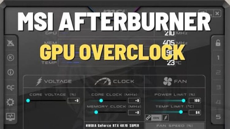 آموزش MSI Afterburner
