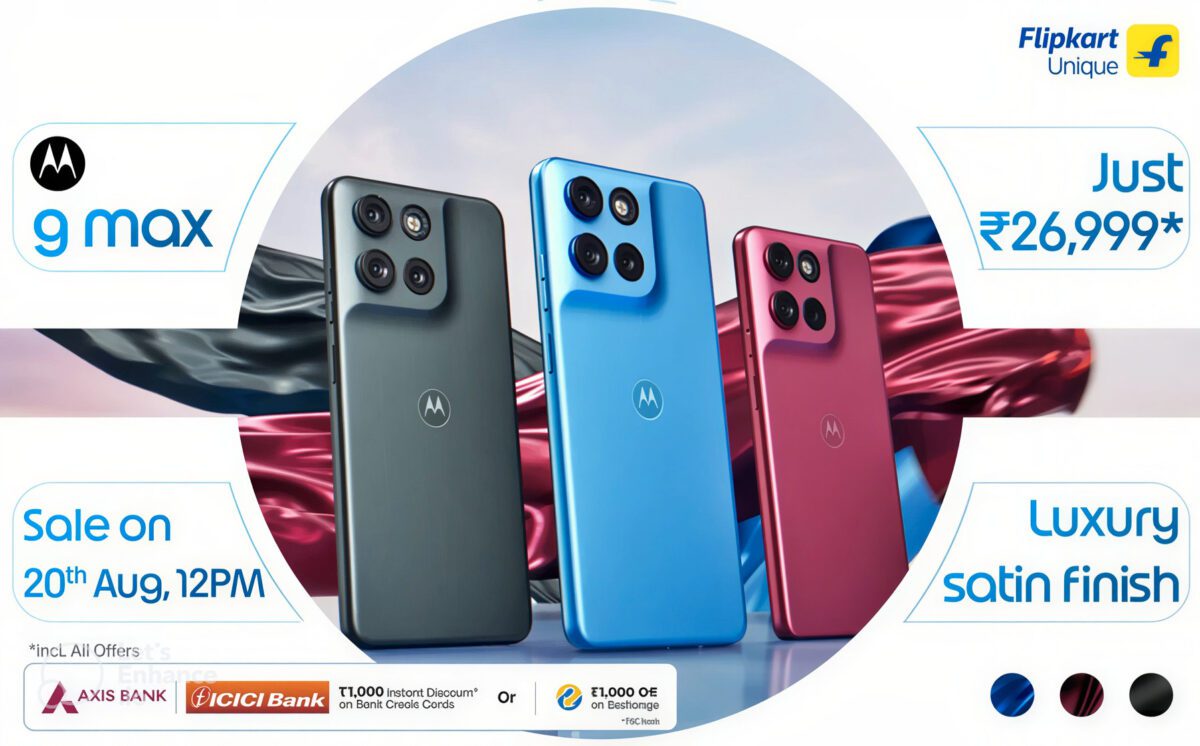 دوربین دوگانه و نمایشگر ۱۲۰ هرتزی گوشی Motorola Moto G Max