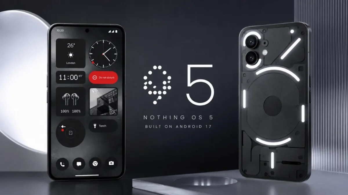 معرفی سیستمعامل Nothing OS 5.0