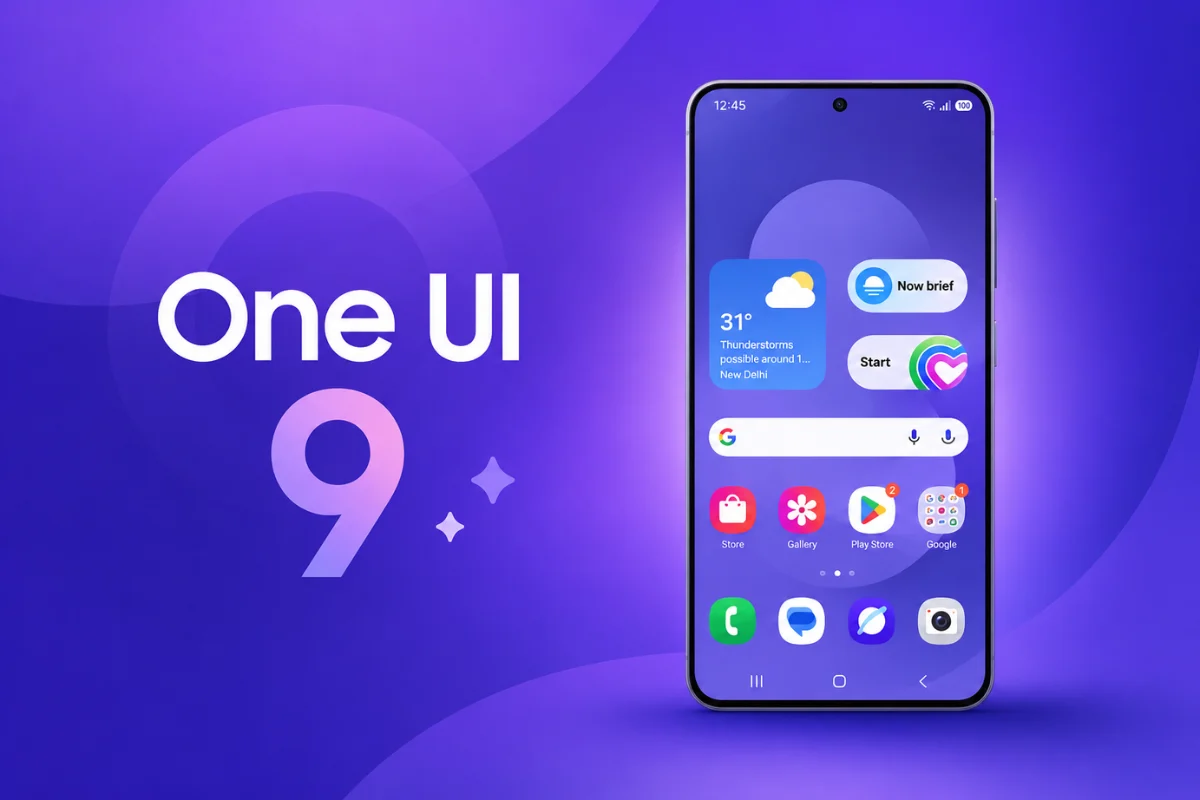 نسخه جدید One UI 9.0 روی گوشی گلکسی سامسونگ