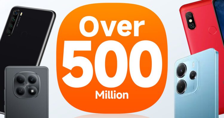 فروش سری Redmi Note از مرز 500 میلیون دستگاه عبور کرد