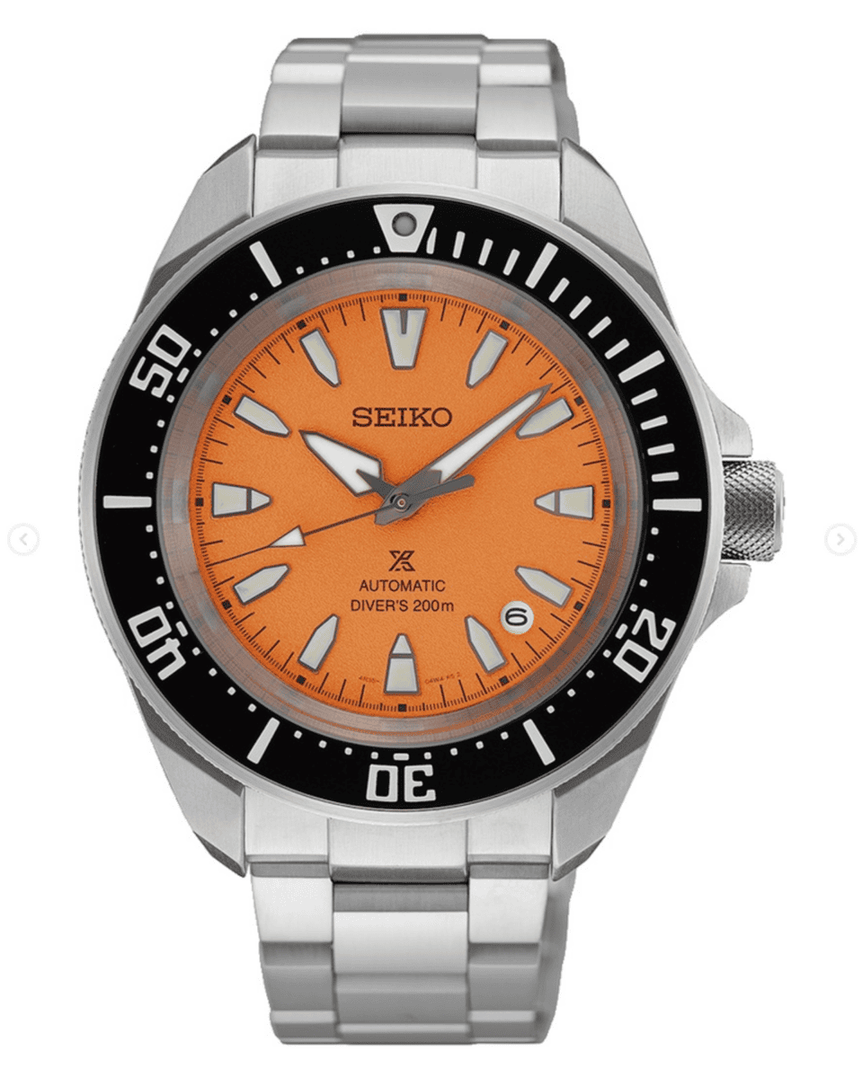 مدل نارنجی Seiko Prospex HBB004 با موتور اتوماتیک 4R35