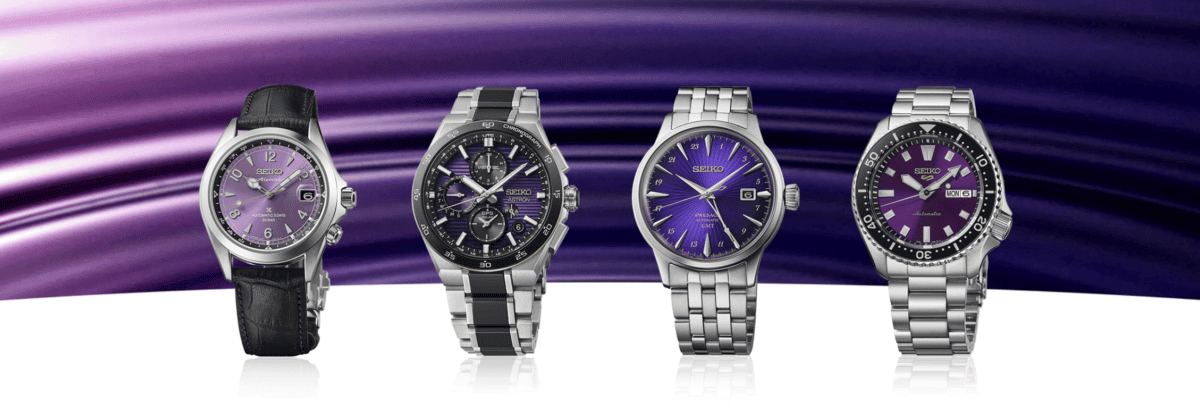 ساعت Seiko Astron HAB011J1 نسخه محدود با صفحه بنفش Edo Purple