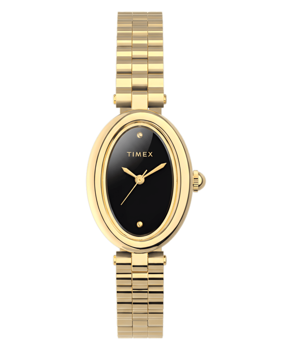 ساعت Timex Cavatina Luxe با صفحه مالاکیت طبیعی و بند استیل