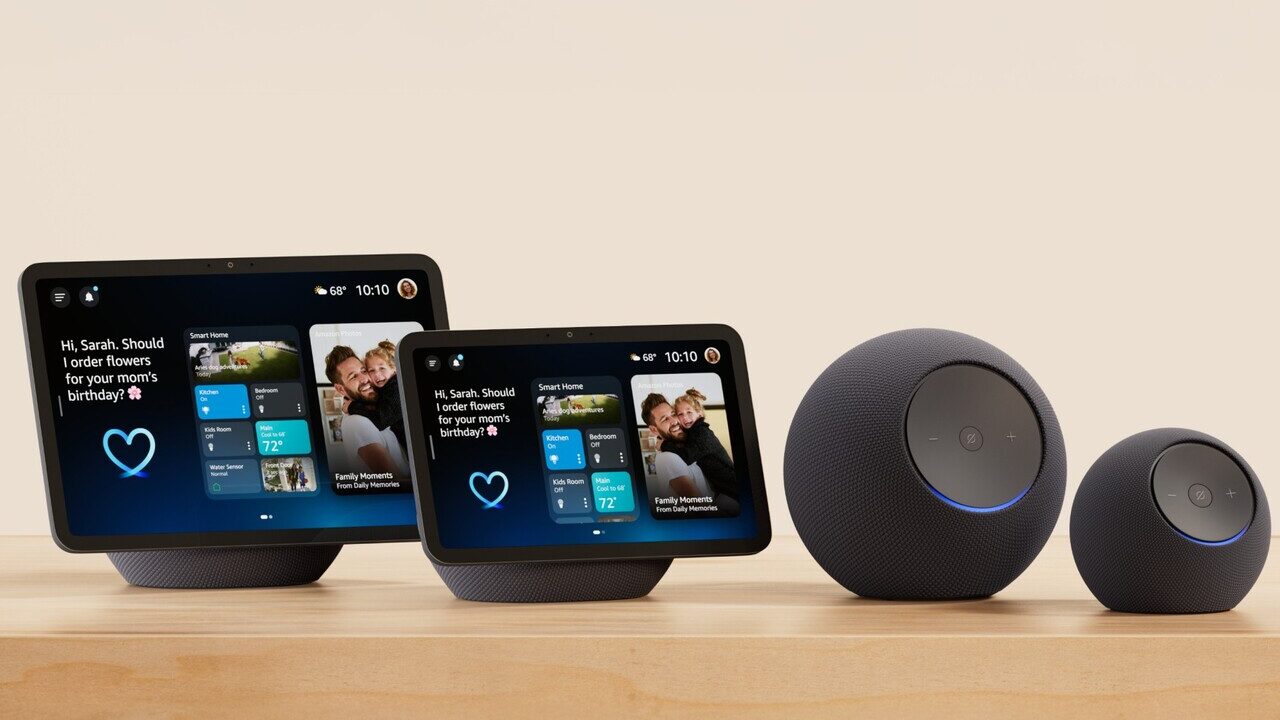 نمایی از سخت افزار Echo Dot آمازون