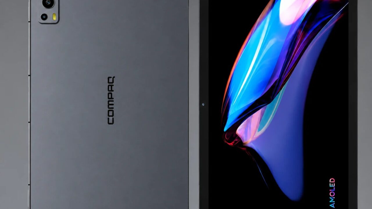 تبلت Compaq QTab Ultra 12.6 با باتری ۱۱ هزار میلیآمپرساعتی معرفی شد