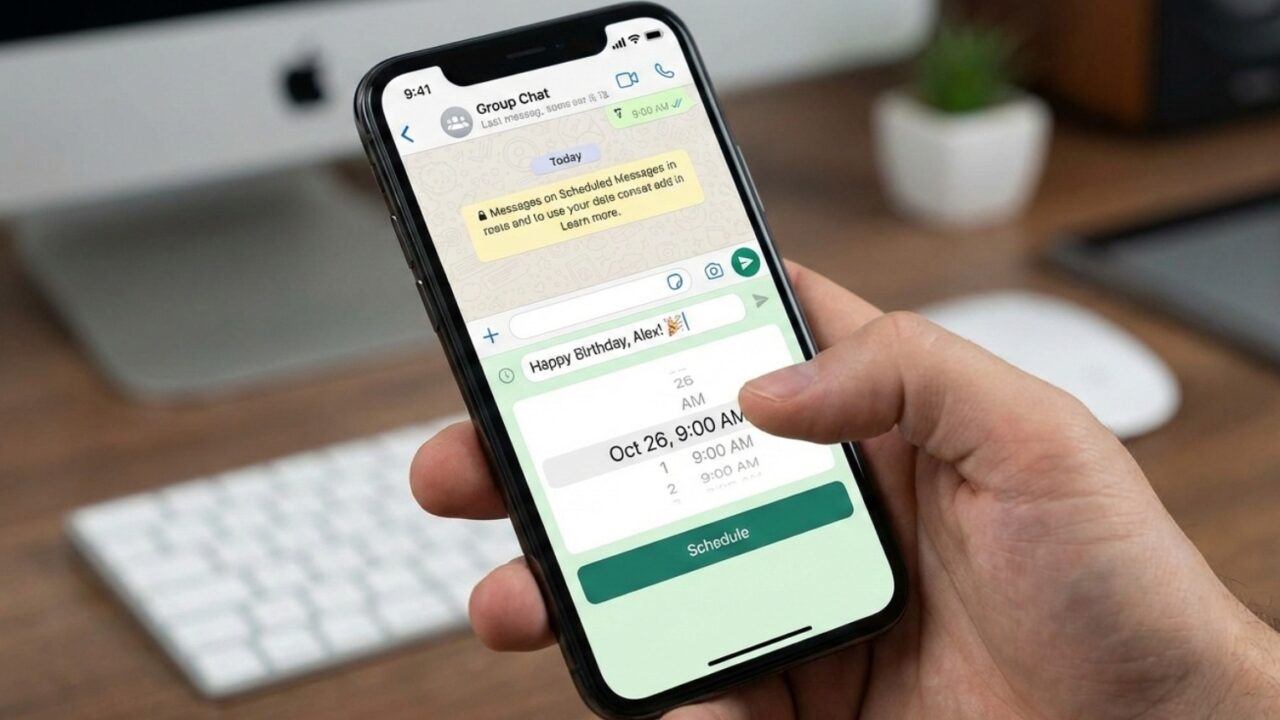 واتساپ سرانجام قابلیت زمانبندی پستها را به کانالها میآورد