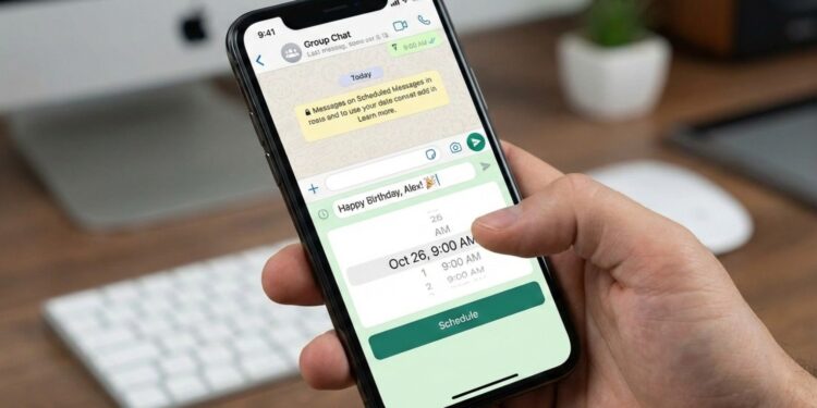 واتساپ سرانجام قابلیت زمانبندی پستها را به کانالها میآورد