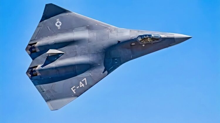 جنگنده نسل ششم F-47 در مسیر نخستین پرواز