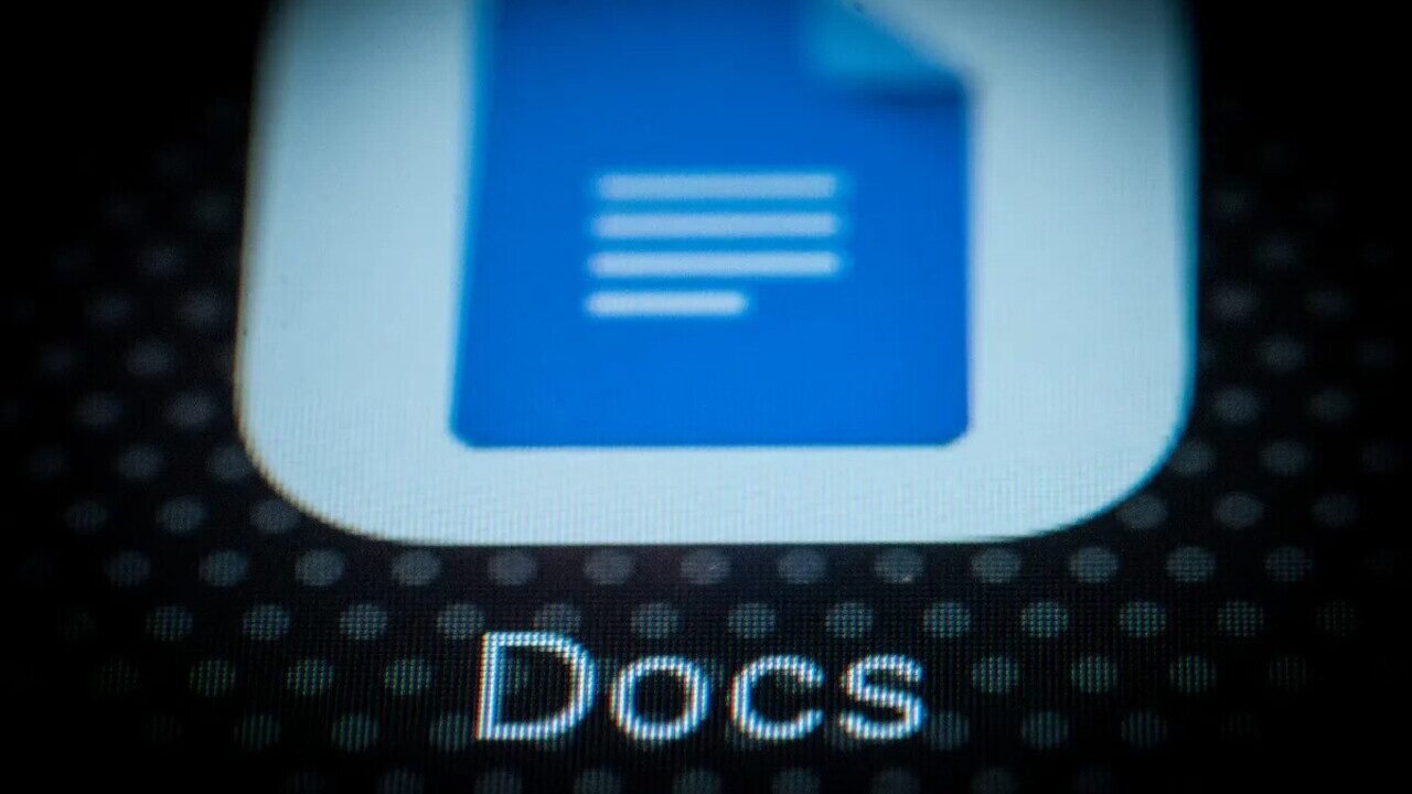 لوگوی برنامه Google Doc