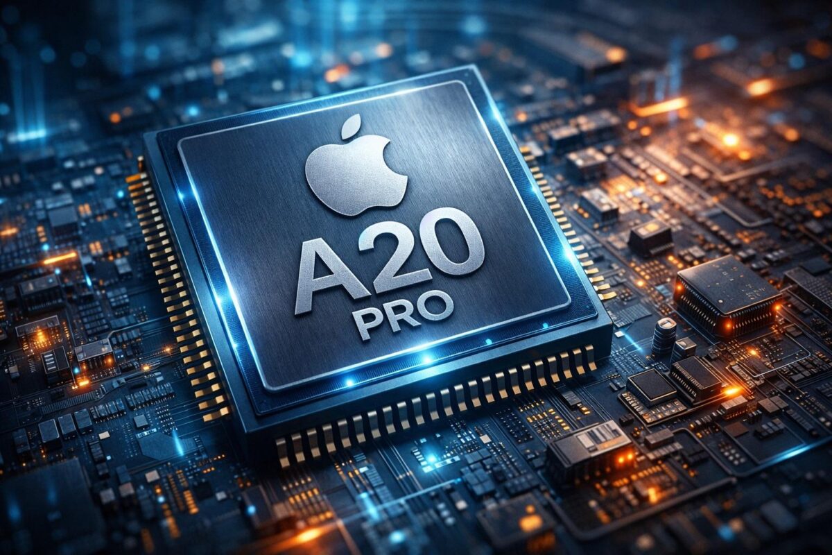 تراشه A20 Pro روی مادربرد منتسب به آیفون تاشو اپل