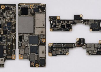 مادربرد منتسب به آیفون اولترا تاشو اپل و تراشه A20 Pro