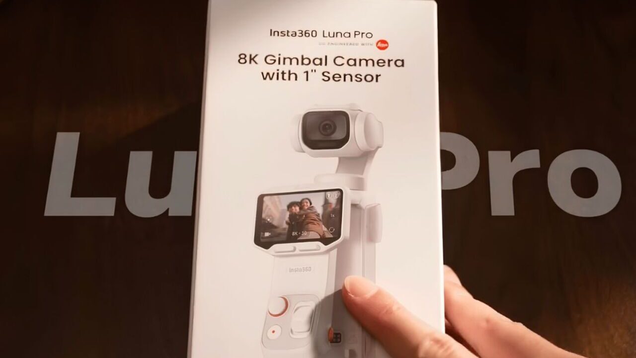 نمایی تازه از دوربین Insta360 Luna Pro
