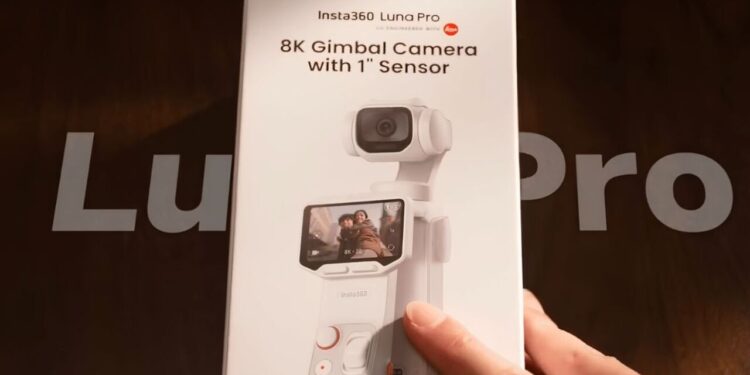 نمایی تازه از دوربین Insta360 Luna Pro