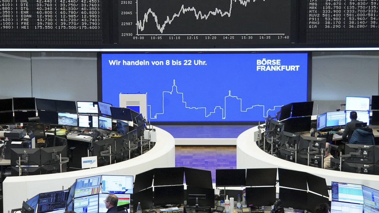 تصویری از بازار بورس اروپا