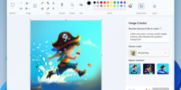 واترمارک مخفی مایکروسافت در برنامه Paint