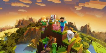 تصویری از فضای داخلی بازی Minecraft