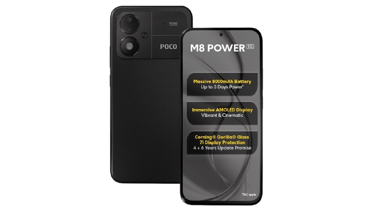 Poco M8 Power به یک نمایشگر 7 اینچی AMOLED با وضوح 2396 × 1080 پیکسل (Full HD+) مجهز شده که از نرخ نوسازی 120 هرتز پشتیبانی میکند.