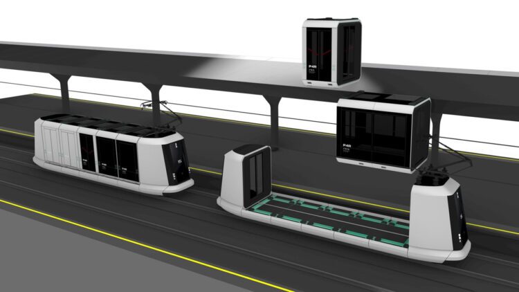 سفر بدون تعویض وسیله نقلیه با کپسول Pods4Rail