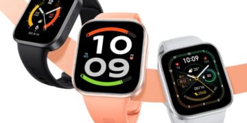 تصویری از سه رنگ مختلف ساعت هوشمند Redmi Watch 6 Active شیائومی